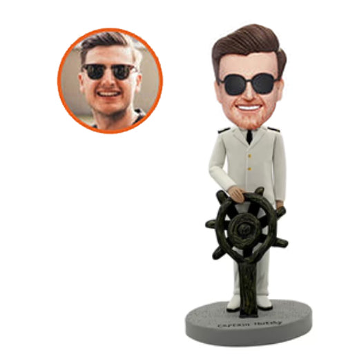 Captain Custom Bobblehead