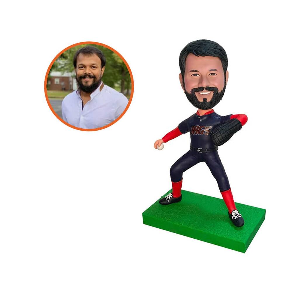 Baseball Player Custom Bobblehead