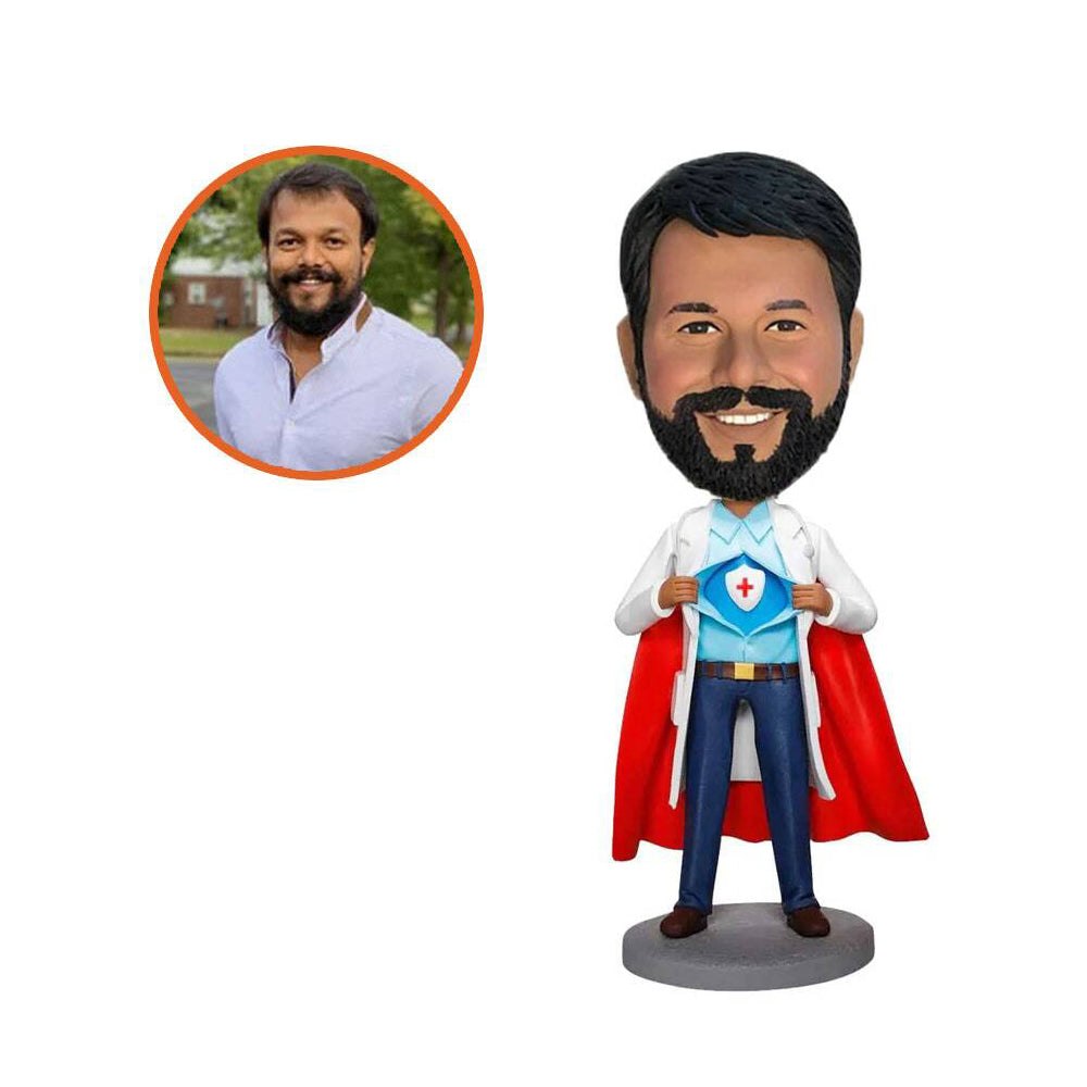 Male Super Doctor Custom Bobblehead