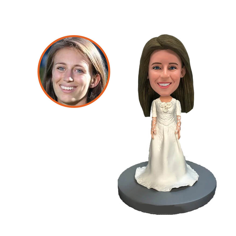 Wedding Custom Bride Custom Bobblehead