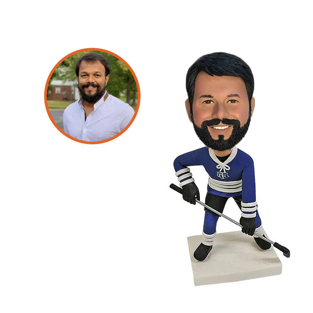 Hockey Man Custom Bobblehead