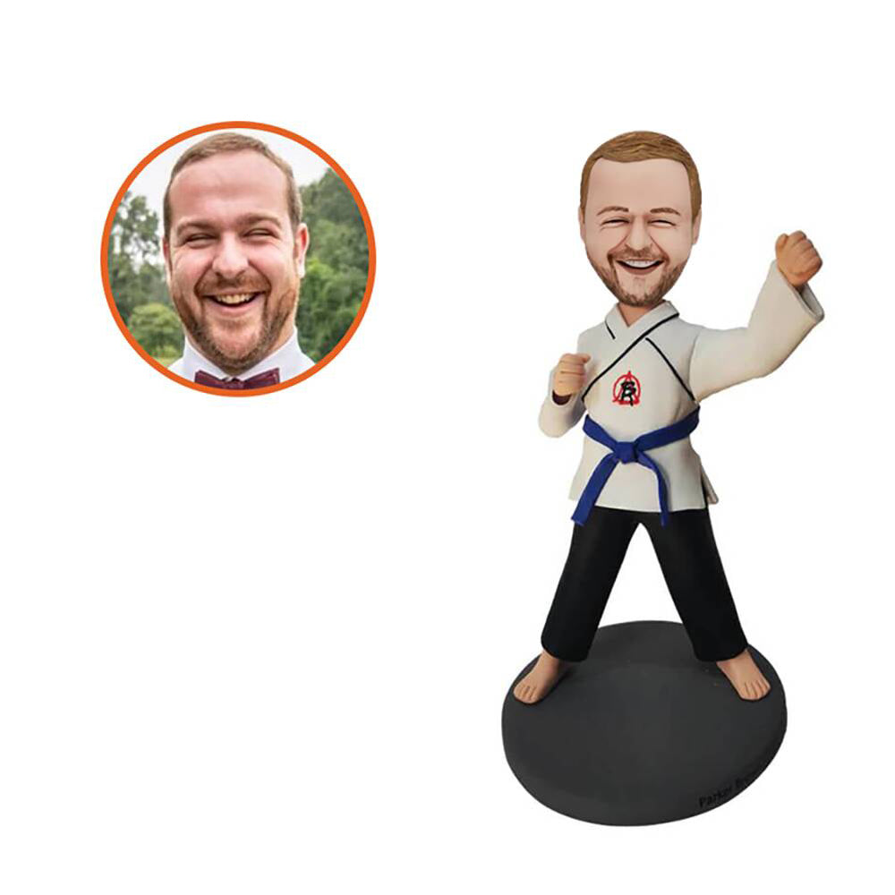 Kong Fu Guy Martial Arts Custom Bobblehead