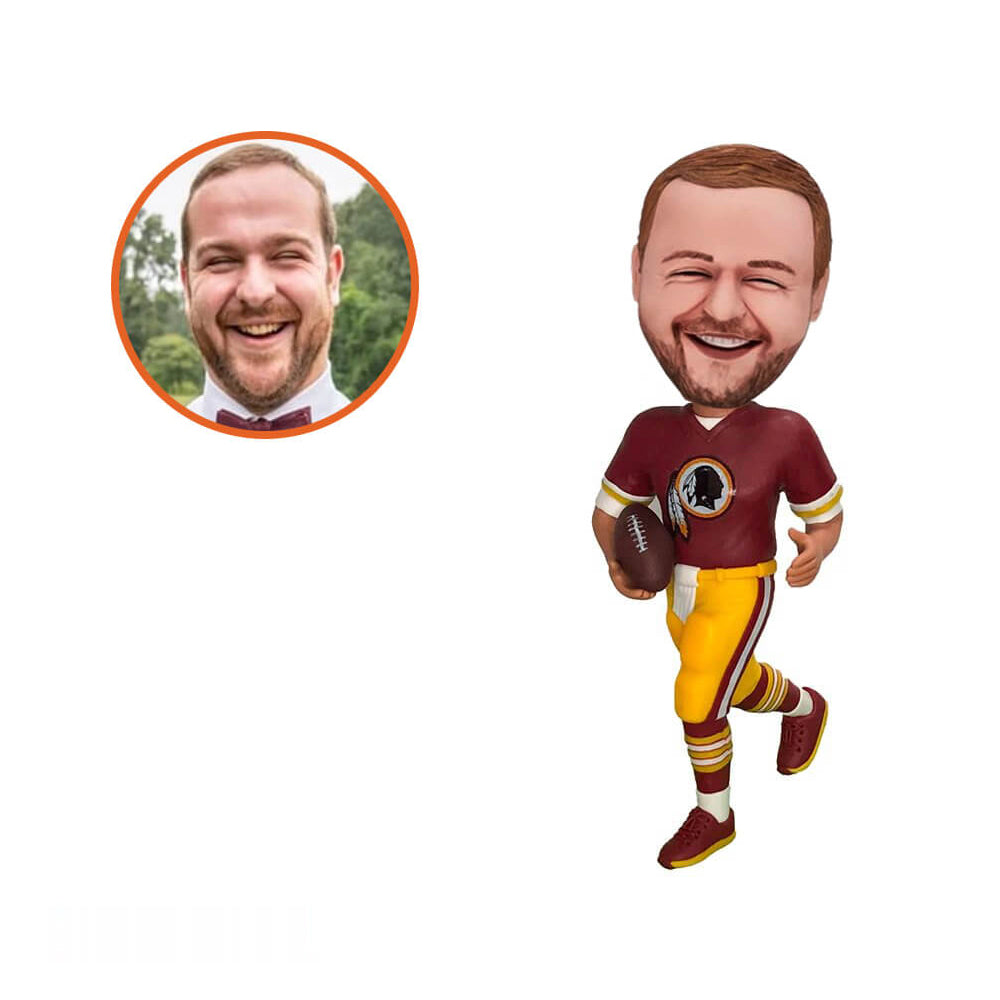 Rugby Style Custom Bobblehead