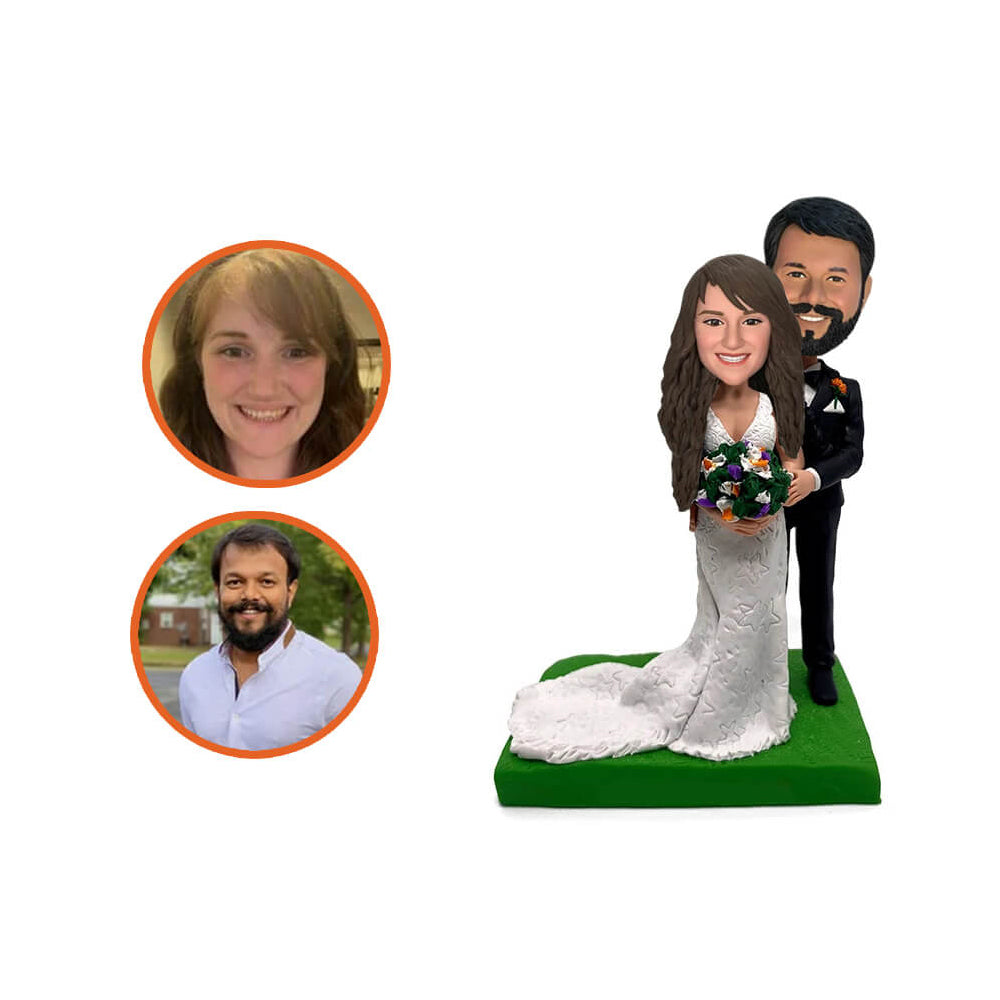 Wedding Gifts Couple Custom Bobblehead